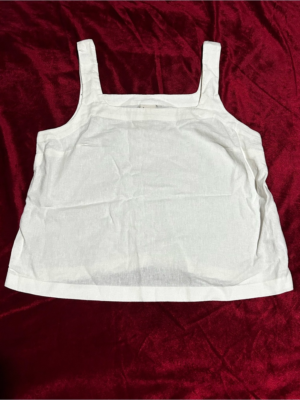 a new day White Square-Neck Tank Top
